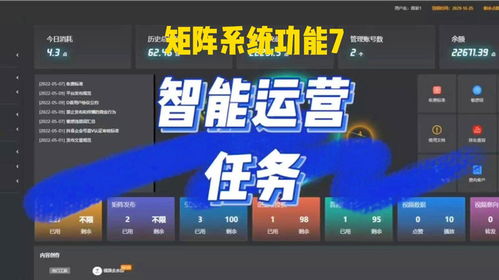 短視頻矩陣系統(tǒng) 矩陣管理 智能運營任務(wù)